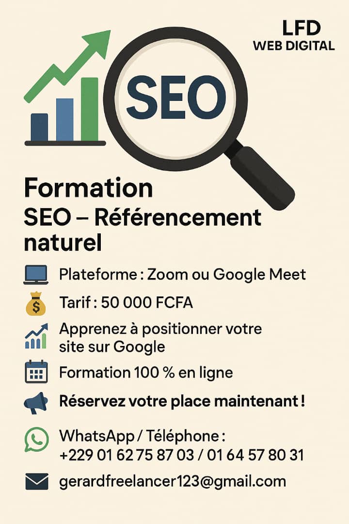 Formation SEO – Référencement naturel